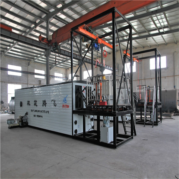 Quality Rock Wool Insulation Thermal Oil Boiler Heating Asphalt Melting Equipment With Automatic Spring Door for sale