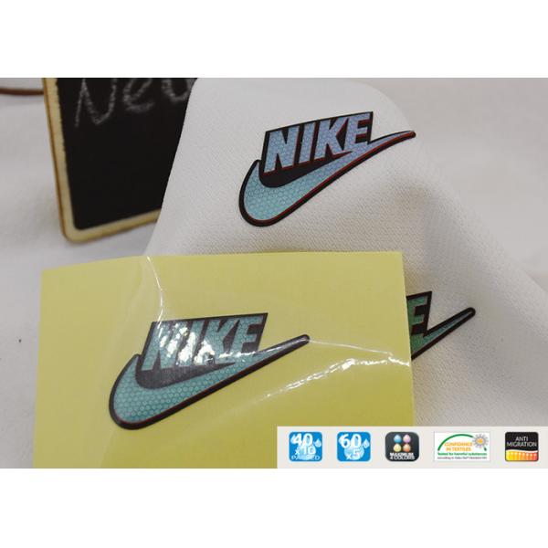 Quality 2D Silicone Heat Transfer Clothing Labels for sale