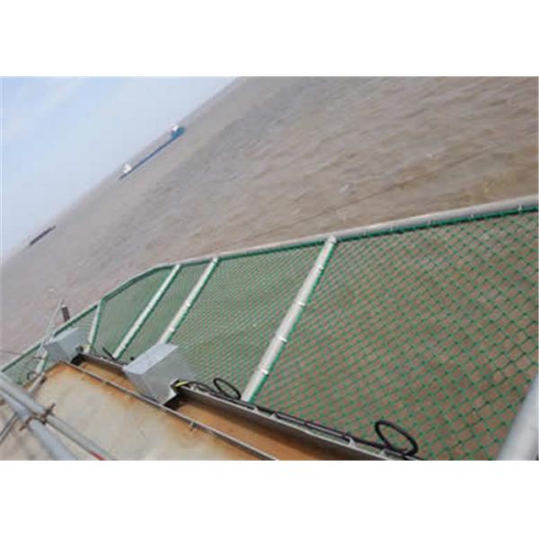Quality Stainless Steel Helideck Safety Net , Heliport Perimeter Net 1.5m Width for sale