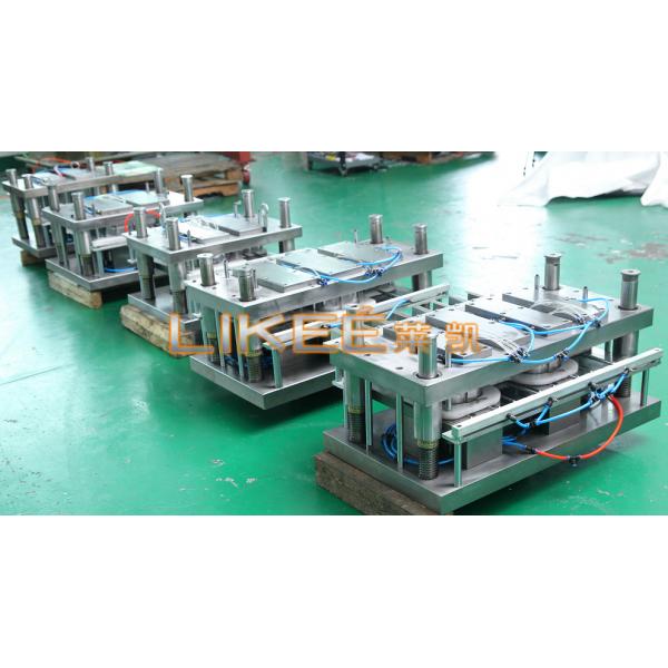 Quality SKD11 75 Strokes/Min Aluminium Foil Container Mould Plant Oil Lubricated for sale