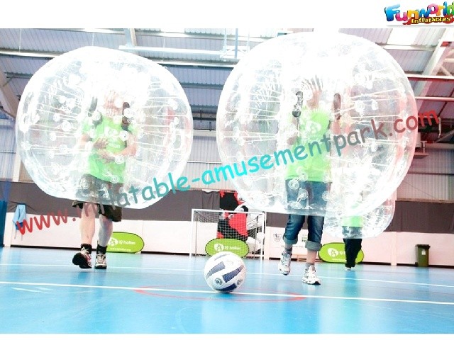 China Transparent Human Inflatable Zorb Ball / Inflatable Bubble Soccer Ball For Sports factory