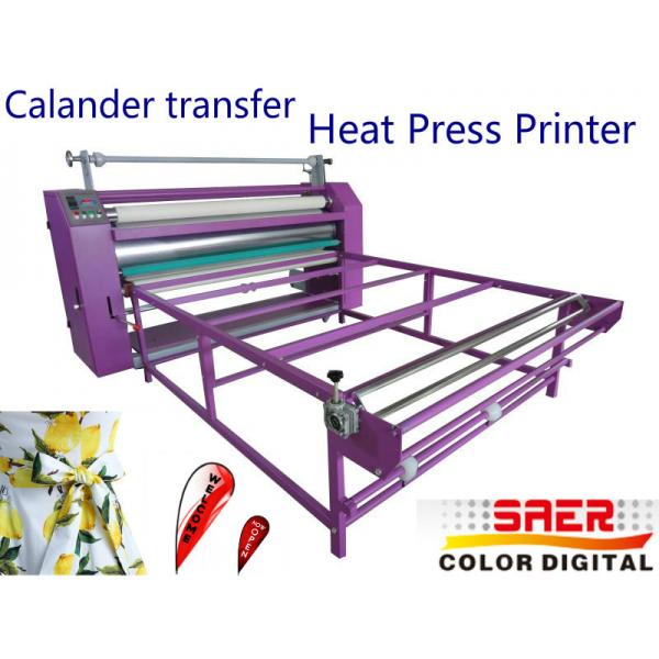 Quality Industrial Textile Calender Machine Rotary Heat Press Printing Machine CE for sale