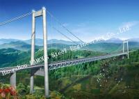 China Multi-Span Suspension Bridges Steel Modular Bridges Crossing River Or Valley factory