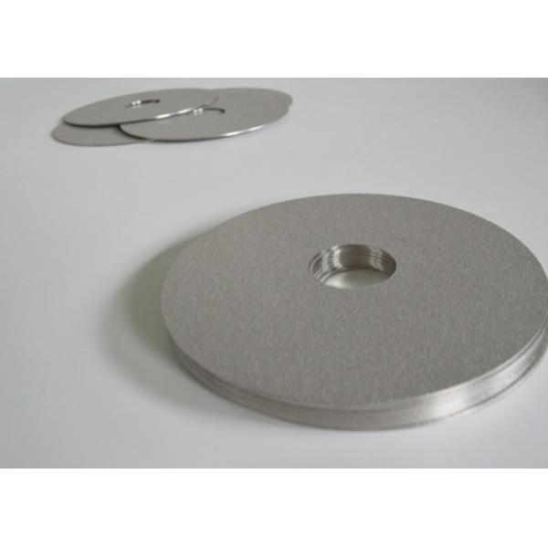 Quality 1um 2um 5um Sintered Metal Filter Disc Small Hole High Temperature Gas Filtration for sale