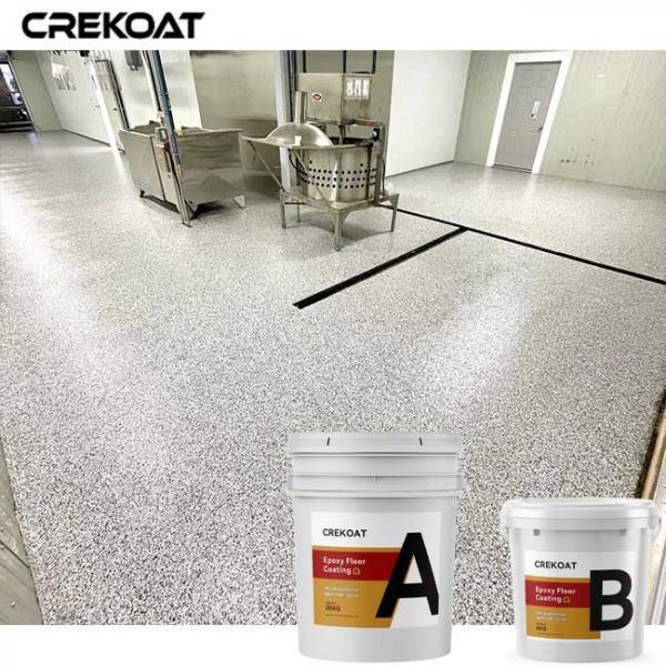 Quality Fast Curing Epoxy Flake Floor Coating For Commercial Warehouses Garages for sale
