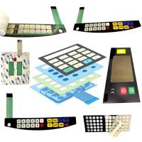 Quality PET Material Thin Film Membrane Switch Customized Size ISO9001 for sale