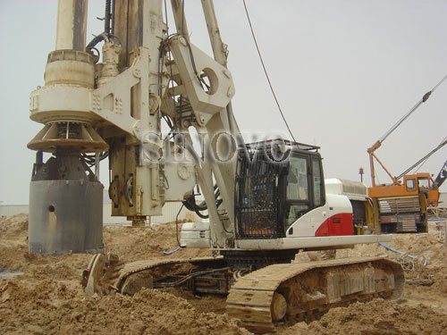 Quality TR220w CFA Machine For Oil Drilling Max Drilling Depth 60m And 2000mm Dia for sale
