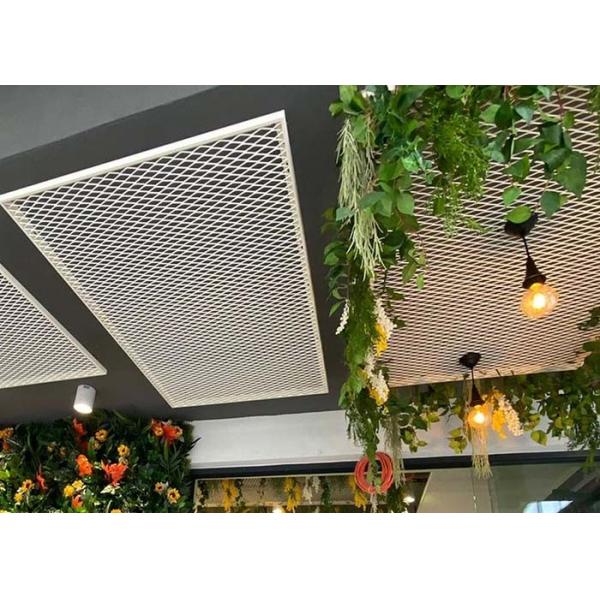 Quality Expanded Metal Ceiling Fireproof Heat Insulation Noise Absorption For Building for sale