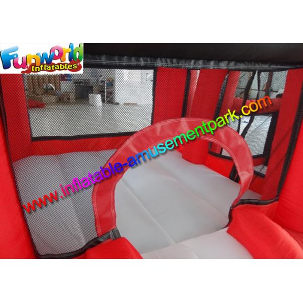 Quality Customized Race Inflatable Jumping House , Mini Bouncing Castle For Kids for sale