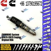 Quality 4954646 Genuine Diesel Engine Common Rail QSX15 Fuel Injector 4076963 4903028 for sale