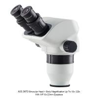 China Eyepiece Stereo Optical Microscope Binocular Turret Objective Long Working Distance factory