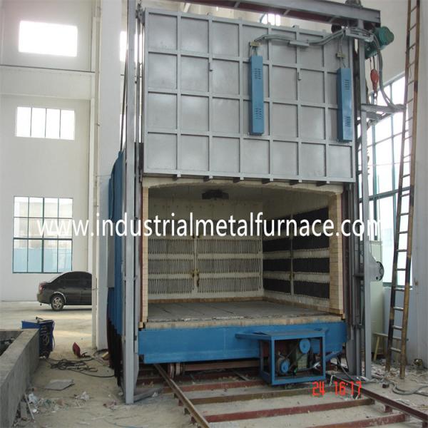 Quality Bogie Hearth Heat Treating Car Bottom Furnaces Equipment Electric 1 Zone 2400 for sale