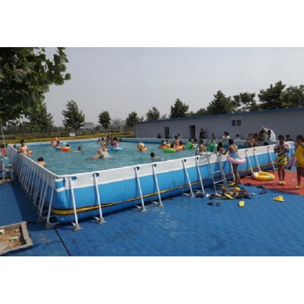 Quality Summer Metal Frame Swimming Pool Large Set Custom Steel Frame Pool For Holiday for sale