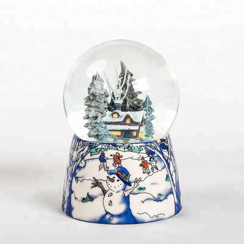 China Dia100mm Personalised Christmas Snow Globes factory