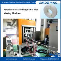 Quality 20mm PEX Pipe Extrusion Line For Peroxide PEXa Ram Extruder for sale