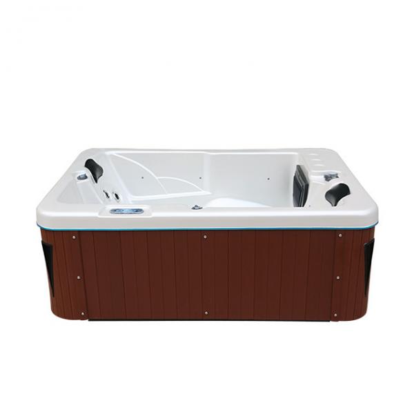 Quality 2 Lounges Air Jets Massage Hot Tubs Whirlpool Bathtub For Garden for sale