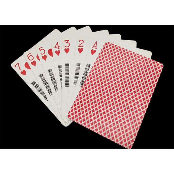 Quality Unique Plastic Playing Cards 0.3mm Thickness Personalized PVC Playing Cards for sale