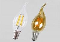 China LED Filament Bulb from 2w to 12w CCT 2700K-6500K Material Glass factory