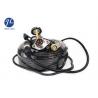 China Customized 5 Pin Coiled Trailer Cable For Monitoring System With Metal Plug factory