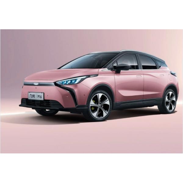 Quality Luxury ECO Friendly Electric Cars 4 Wheel Drive SUV Geely Geometry M6 450km CLTC for sale