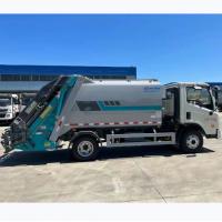 China Chinese Rear Loader Garbage Truck With 5 Forward Gear And Hydraulic Pump factory