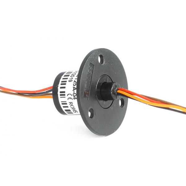 Quality 250rpm Conductive 6 Wire Capsule Slip Ring For Bomb Disposal Robot for sale