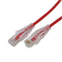 China Customized Cat6A Ethernet Patch Cable , S FTP Slim Patch Cord With 5m 1m Length factory