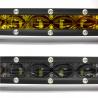 China 8 Inch 30W Slim LED Light Bar Single Row 5W White Amber Color Work Light for Off Road Truck Motorcycle 4X4 4WD SUV Jeep factory