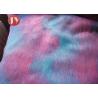 China Mixed Color Plush Faux Fur Fabric Fluffy 45mm Pile Home Decoration Bedding factory