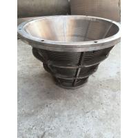 China Triangle Wedge Wire and 2*4mm Profile Wire Centrifuge Basket for 1500 Dimension L*W*H factory