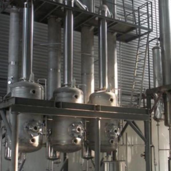 Quality Vacuum Double Effect Evaporator Evaporator For Mango Juice Concentration for sale
