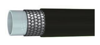 Quality Smooth PTFE Flexible Hose With SS Braid And Polyurethane Cover for sale