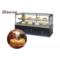 China Japanese Style Right Angle Three-Layers Cake Freezer E Type for bakery shop for sale