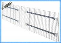 China Light Duty Galvanized Steel Wire Mesh Panels Zinc Plate Decking Fit Pallet Racks factory