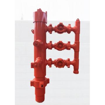 Quality Double Plug Cementing Head Oilfield Tool Cementing Connection 142 Series for sale