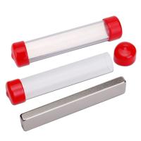 China Kellin Neodymium Magnet Bar N45 Industrial Strength NdFeB Block Magnet Set Plated Tube Packed Magnetic Bar factory
