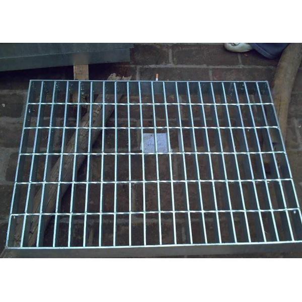 Quality Galvanized Steel Grating Drain Cover With Angle Frame Urban Road / Square Suit for sale