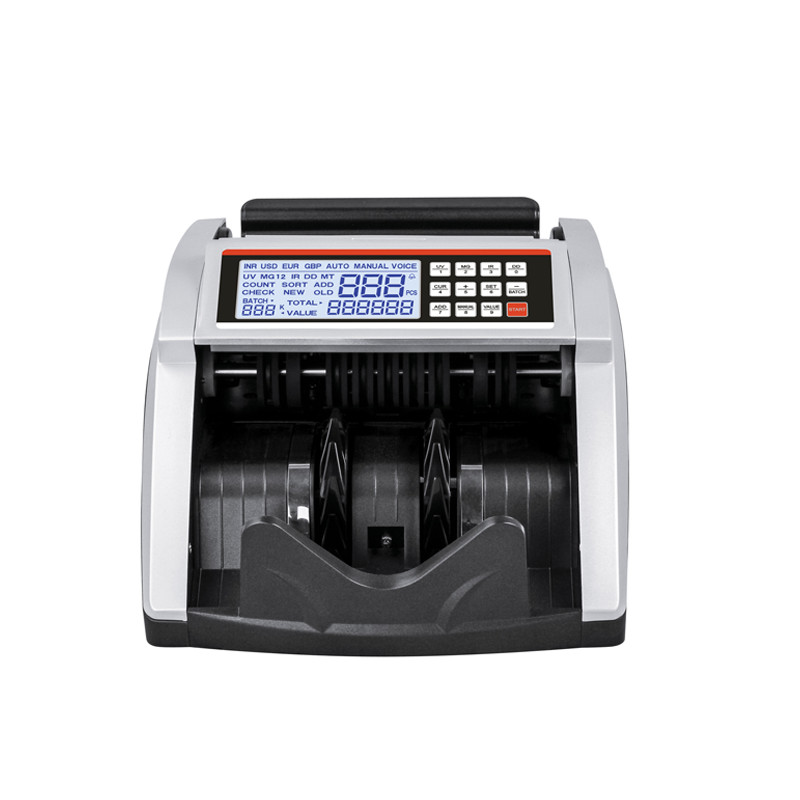 China EUR Mixed Denomination Sorter Currency Discriminator Value counting machine cash counting machine note counting machine factory
