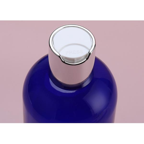 Quality 21mm Press Cap Plastic Lotion Bottles 300ml Boston PET Bottle for sale