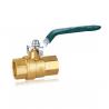 China Forged Brass Water Valve DN20 DN25 Brass Ball Valve CW617N CW614 factory
