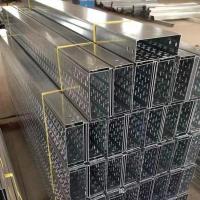 china Size Customized Powder Coated Cable Tray Aluminium 200kg/m Load Capacity