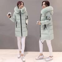 China                  Women Winter Cotton Coat Fur Collar Jackets Fashion Blazer Winter Padded Parka Clothes Bomber Jacket for Women              factory