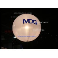 Quality Moon Series Helium Balloon Lights With HMI Lamp , 2400 W LED Flying Balloon Light Decorations for sale