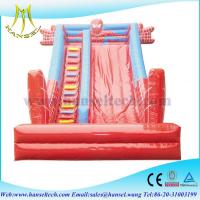 China Hansel Good Colorful Inflatable Fun Slide Sports Game for Sale factory