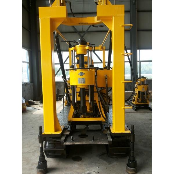 Quality Hydraulic 570r/Min 160m Well Drilling Machine With Air Operated for sale