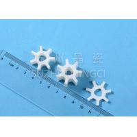 china Al2O3 Alumina Circulation Pump Crescent Shaped Superior Mechanical Strength For