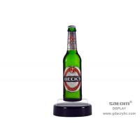 China Mold Injection Base Insert Paper Sign Holder Beer Menu Display For Bar for sale