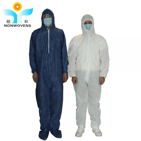 Quality SBPP Disposable Protective Wear , CE ISO Non Woven Protective Clothing for sale
