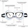 China Sealed Surgical Safety Glasses Air Hole Direct Vent Unisex PVC 3m factory