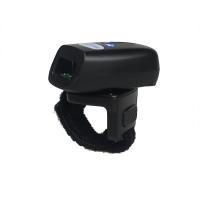 China wearable wireless barcode reader 2d bluetooth barcode scanner finger mini bar code scanner for android tablet pc factory